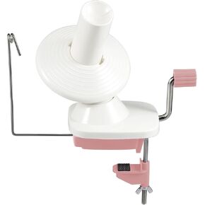 غزل الكرة اللاحقة ، سهلة تثبيت inder inder inder ، sturdy Yarn Cake inder inter spinner inter inter ، Wool Winder non slip abs inder for knitting stistusiat (pink 1pcs)