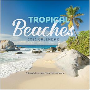 2026-2027 Beaches Small Monthly Pocket Planner