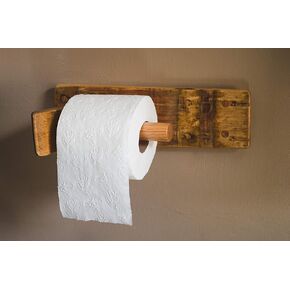 Pole Style Toilet Paper Holder ()