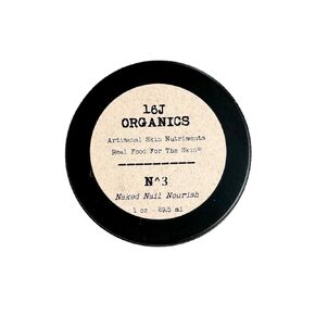 N3 Naked Nail Nourish - Nourishing Cuticle & Nail Balm | Food-Grade Formula for Healthier Nails by 16J Organics