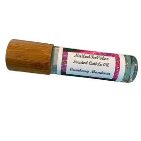 Cranberry Mandarin-Scented Cuticle Oil-Cosmetic-Women's Nail Care-Nail Treatment-Moisturizer-Vitamins