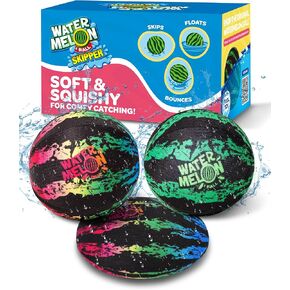 Watermelon Ball Water Skipping Ball – Water Pool Toys & Bouncing Games for Swimming Pool, Beach & Lake, Perfect for Kids Ages 8-12, Teens & Family Fun, Summer Must Have