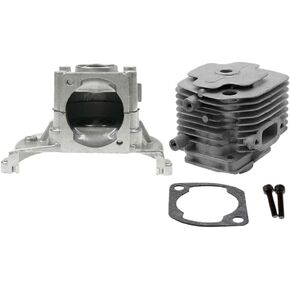 Upgrade Compatible 29CC 2 Bolt Cylinder Crankcase Set Compatible with 23CC 26CC 29CC RC Rovan LT FG Goped Engine(Crankcase)