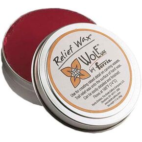 Wolf Relief Wax 1.7 أوقية يتدفق القصدير في 165 فهرنهايت ، أحمر