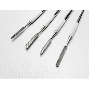 Wax Carving Set of 4 Files Carvers Tools Jewelry Model Making Candles Sculpting by JTS