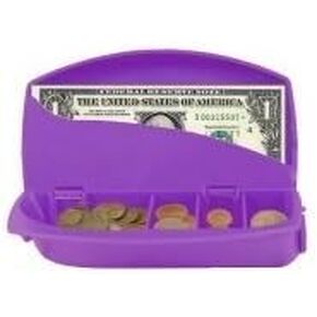 Cash Tenders - Fluorescent Purple