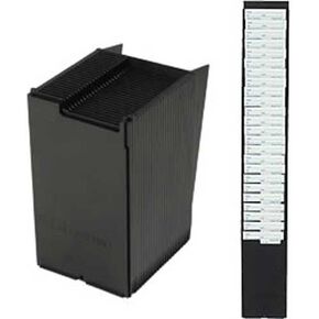 25 Pocket Wall Mount time Card Holder Rack, fits Cards up to 3.5" Wide and at Least 7" Long