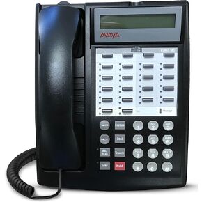 Avaya Partner 18D Euro Set – Black, , Six Month Warranty (Renewed)