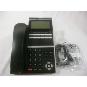 NEC ITZ-12D-3(BK) TEL, DT830 IP 12-Button Display Endpoint Black Phone Stock# 660002 (Certified Refurbished)