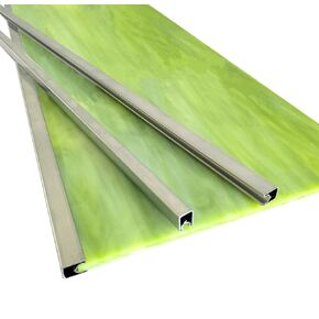 3/8 "جاء u zinc لتأطير أعمال الزجاج الملون ، وجاء 36 قدم الزنك (3ft × 12)