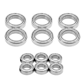 RC Spare Part Compatible with ZD for Racing for MX-07 1/7 RC Car Upgrade Parts Spare Accessories 12Pcs 8763 8764 RC Car Ball Bearing Set