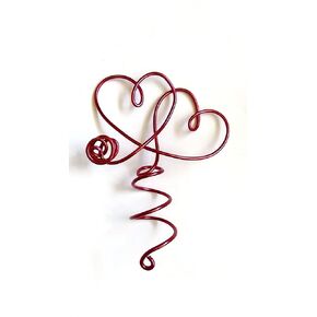 Mini Tree Topper Intertwined Hearts For Small Christmas And Valentine Trees