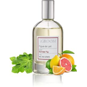 Igroom Pet Perfume Figue de Lait ، رعاية جمال الحيوانات الأليفة الفاخرة ، رائحة التين الحلوة ، طويلة الأمد ، مصنوعة في الولايات المتحدة ، 100 مل