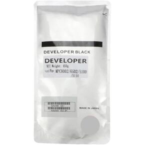 450g BK C M Y MPC8002 Developer Powder Compatible with C6502 C8002 C6503 C5100 C5110 C5200 C5210 Printers(Cyan-450g)