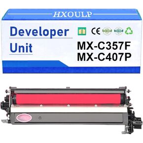 MX-C35T High Capacity Developer Unit Compatible for Sharp MX-C357F MX-C407P Printer 125000 Pages MX-C35TC Cyan*1