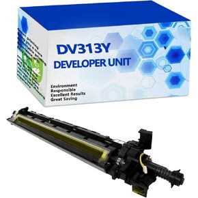 Compatible Developer Unit Replacement for Konica Minolta DV-313, 300000 Pages High Yield Work with Bizhub 308 368 C368 C258 C458 C558 C658 458 558 C308 Printer,2BK-1 Pack