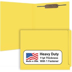 Green File Folders, USA Made, Doctor Stuff, No Fasteners, Durable 11pt, Reinforced End Tab, Colored Office & Medical Charts and Patient Chart Folder, Box of 100
