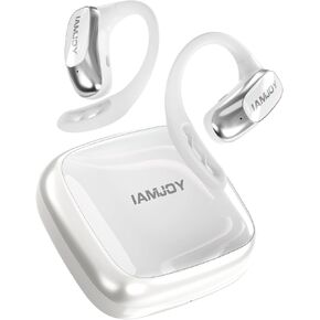IAMJOY Language Translation Earbuds, 163 Language Translator Earbuds 3-in-1 Two Way AI Earbud Translator in Real Time Online Translator Device with APP Fit iOS ＆ Android for Travel Business Learning