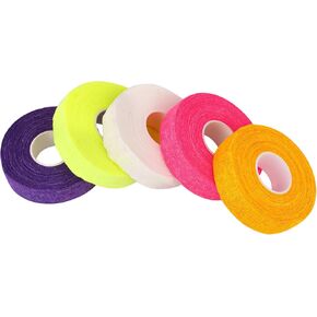 5 Rolls Thimble Tape for Sewing, Self-Adhesive Cotton Finger Protector Tape Breathable Comfortable Thimble Guard Bandage Grip Wrap for Hand Sewing, Quilting, Embroidery & Crafts (5 Colors)