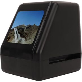 Film Scanner 2in Screen Slide Scanner Convert Fast Scanning 135 126 110 8mm Slides to 12MP JPG Digital Photo Negative Scanner High Fidelity Image