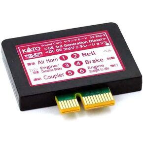 KAT222023 GE 3rd Generation Diesel Sound Card for Soundbox by Kato