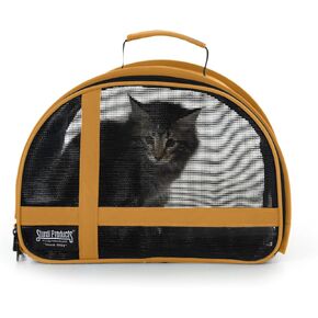 STURDI Totes'ter Pet Carrier – Lightweight, Breathable, Flexible for Travel | Small, Earthy Tan