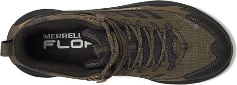 حذاء المشي لمسافات طويلة Moab Speed ​​2 Mid GTX للرجال من Merrell، زيتوني، 10 in Saudi Arabia