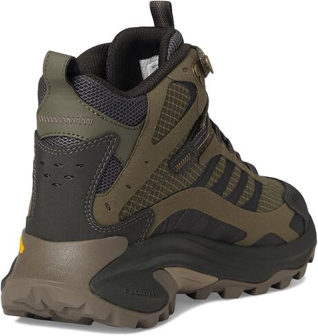 حذاء المشي لمسافات طويلة Moab Speed ​​2 Mid GTX للرجال من Merrell، زيتوني، 10 in Saudi Arabia