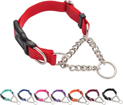 طوق الكلاب مارتينغالي مع سلسلة الصلب الإبزيم السريع in Kuwait