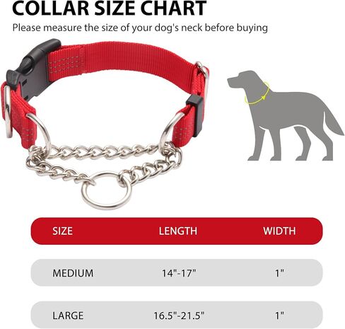 طوق الكلاب مارتينغالي مع سلسلة الصلب الإبزيم السريع in Kuwait