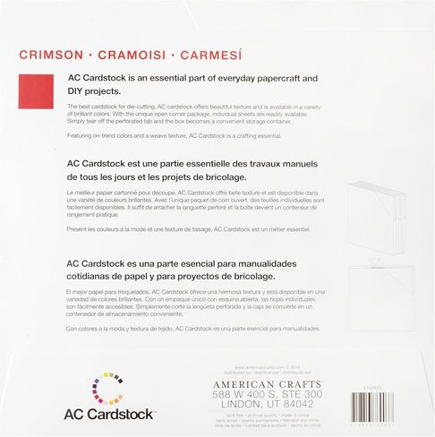 American Crafts Cardstock Pack - Black 12x12 Paper in Saudi Arabia