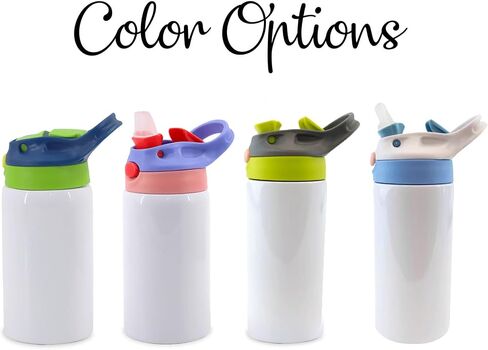 Personalized Baby Princesses Kids Water Bottle 12oz Insulated Tumbler with Lid and Custom Name (CINDERLLA) in Saudi Arabia