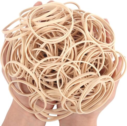 Rubber Band Depot, Size #16, Everyday Bands, Business Rubber Bands - Rubber Band Measurements: 2-1/2" x 1/16'' - Approximately 210 Rubber Bands Per Bag - 1/8 Pound Bag in Kuwait