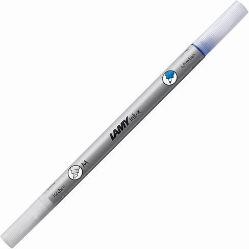 LAMY Ink-x Plastic Ink Eraser with Eraser Tip and Correction Tip - Only for Erasing Royal Blue Ink, Pack of 1 in Saudi Arabia