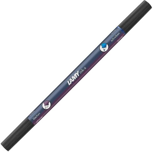 LAMY Ink-x Plastic Ink Eraser with Eraser Tip and Correction Tip - Only for Erasing Royal Blue Ink, Pack of 1 in Saudi Arabia