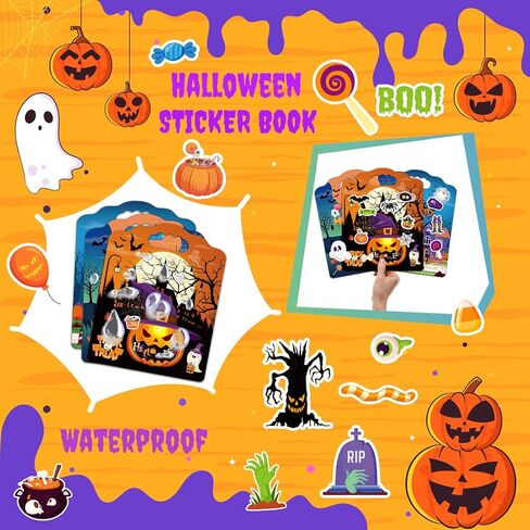 6Set Reusable Sticker Books for Toddlers 2-4 Years, Toddler Sticker Books Ages 1-3, Kids Puffy Activity Book Set Include Animal,Farm,Princess,Vehicles,Ocean,Dinosaurs in Saudi Arabia