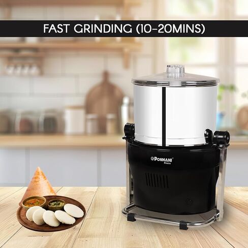 Ponmani Power (110V) - 2Ltr Tilting Wet Grinder (Copper Motor, Red) in Saudi Arabia