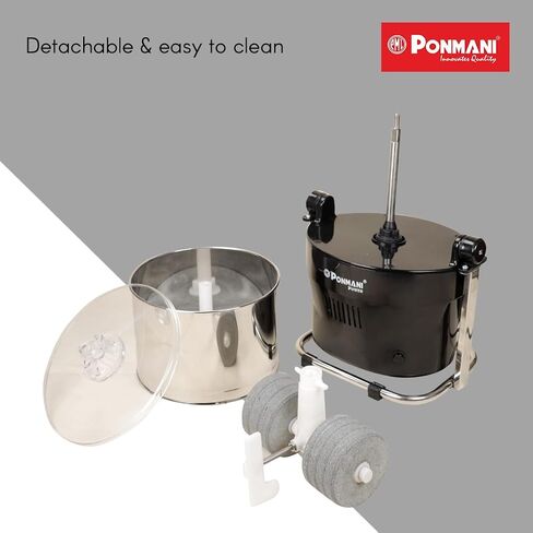 Ponmani Power (110V) - 2Ltr Tilting Wet Grinder (Copper Motor, Red) in Saudi Arabia