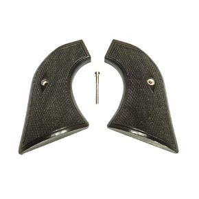 Ebony Checkered Ruger Vaquero/Blackhawk/Wrangler Grips