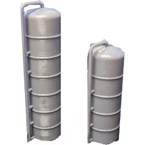 N Scale Set of 2 Dairy Farm Tanks N8007
