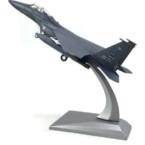 Diecast Airplane 1/100 Scale Model US Air Force F-15E Strike Eagle Fighter الطائر الطائر الطائر الطائر الطائرات العسكرية للبالغين