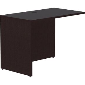 Lorell, LLR18216, Essentials Espresso Laminate Return Shell, 1 Each