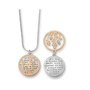 Necklace by Kathy Bransfield | Lord Tennyson | Pendant | Sterling Silver | Jewelry | Garden | Gift For Her | Love Necklace | Valentine