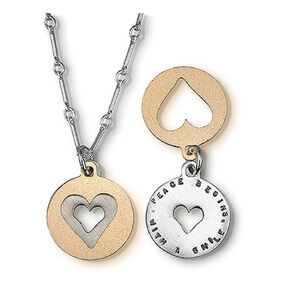 Necklace by Kathy Bransfield | Mother Teresa | Pendant | Sterling Silver | Jewelry | Present | Gift For Her | Quote Jewelry | Word Jewelry |