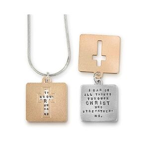 Necklace by Kathy Bransfield | Christian Jewelry | Cross Necklace | Pendant | Sterling Silver | Jewelry | Present | Gift For Her | Religious