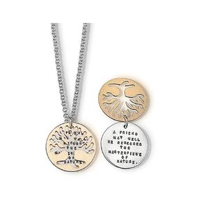 Necklace by Kathy Bransfield | Emerson Tree | Pendant | Sterling Silver | Jewelry | Present | Gift For Her | Friends Necklace | Quotes