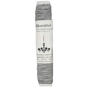 Gray Paisley Cord Cover (54" wrap-on)