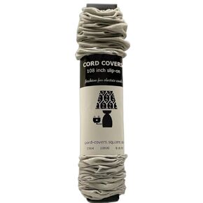 Gray Shot Homespun Cord Cover (108" slip-on)