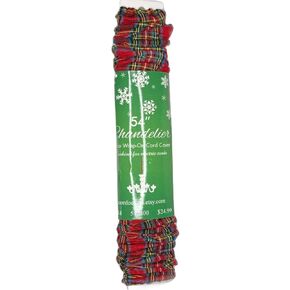 Christmas Royal Tartan Cord Cover (54" wrap-on)
