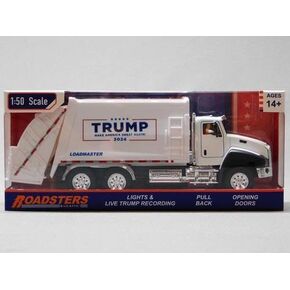 MTH RAILKING Donald J. Trump DIE-CAST Garbage Truck 1:50 Scale O Gauge 30-50119